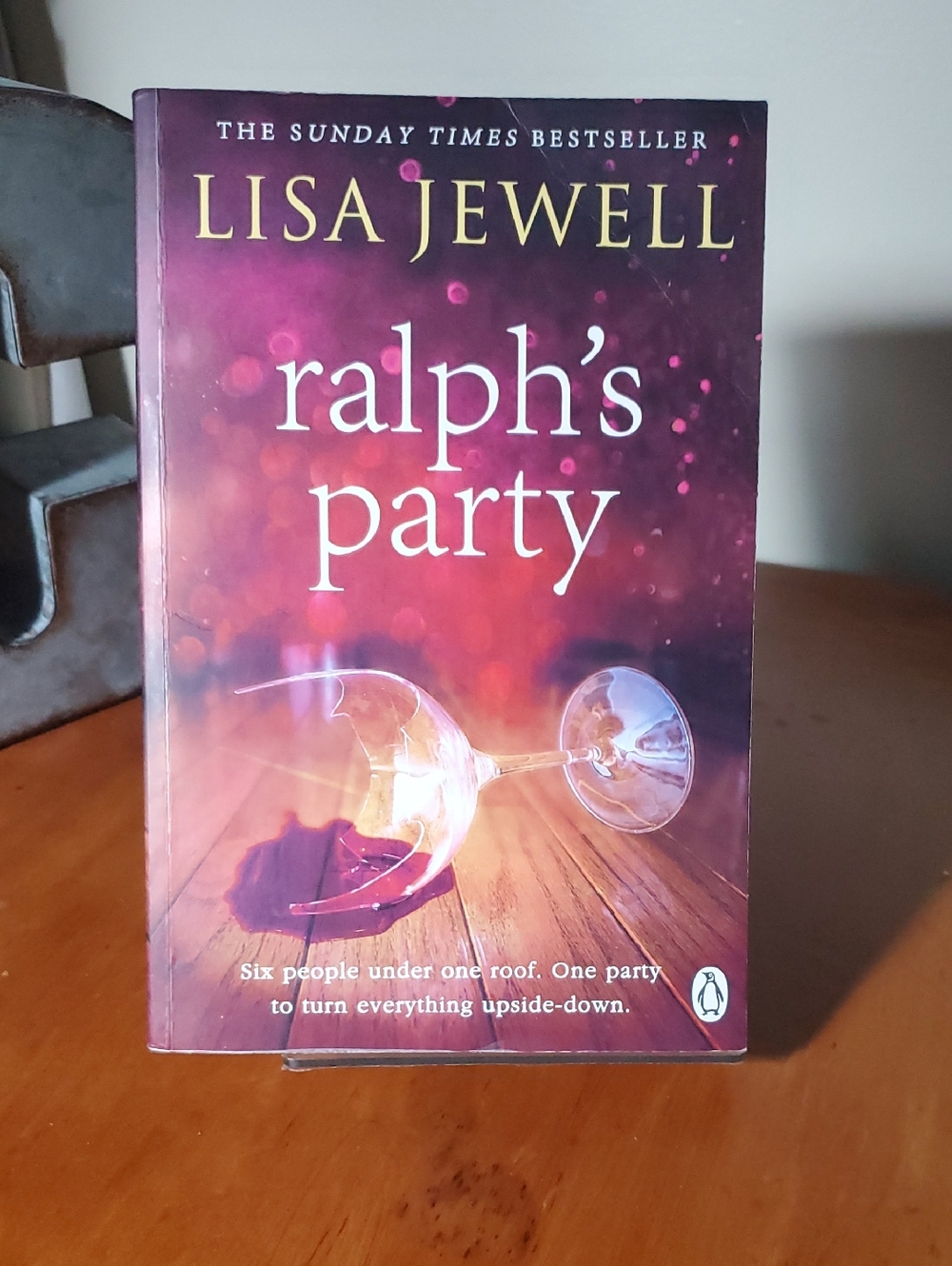 Original Penguin Purple/Pink 'Ralph's Party' Decorative Paperback Display